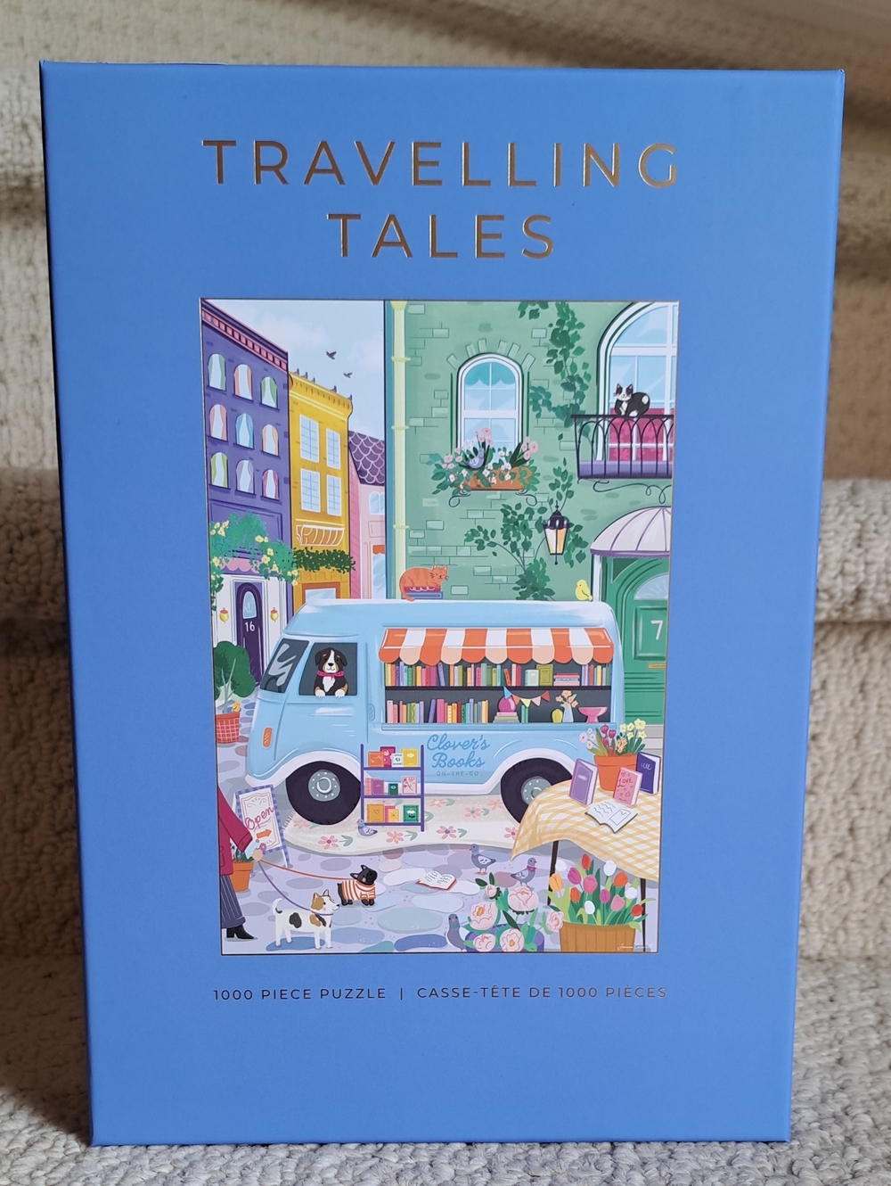 HOBBRY Travelling Tales 1000 Piece Jigsaw Puzzle. New!
